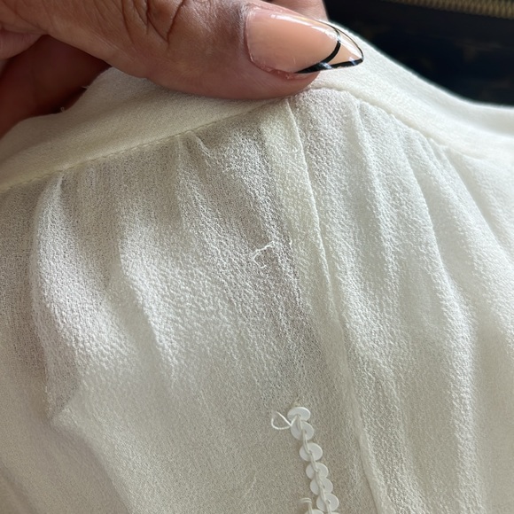 Joseph 100% silk with sequins skirt - Picture 7 of 7